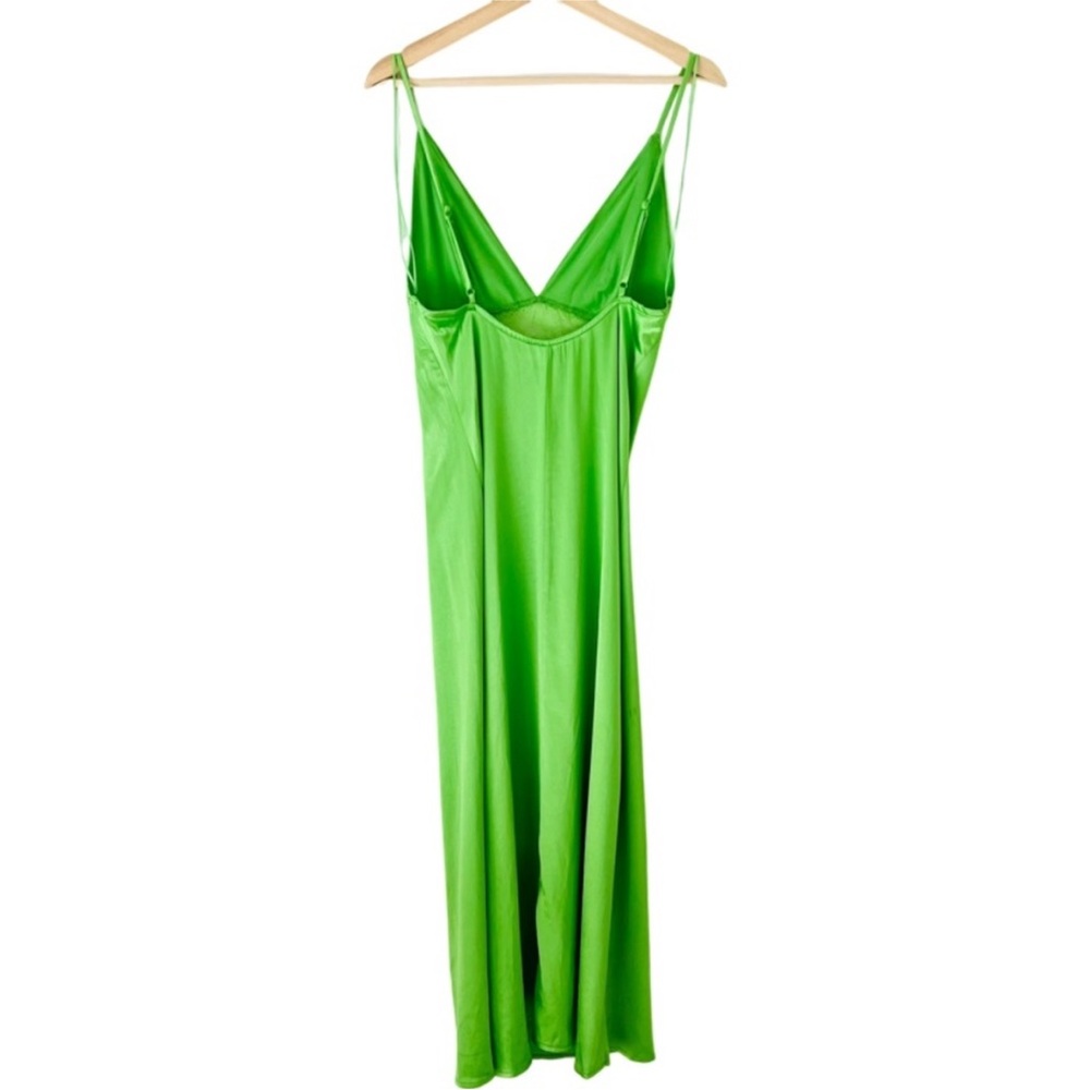 Zara limited edition bloggers favourite Satin lace midi dress - Picture 4 of 4